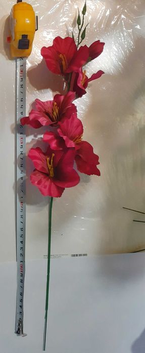 Mieczyk kwiat sztuczny gałązka