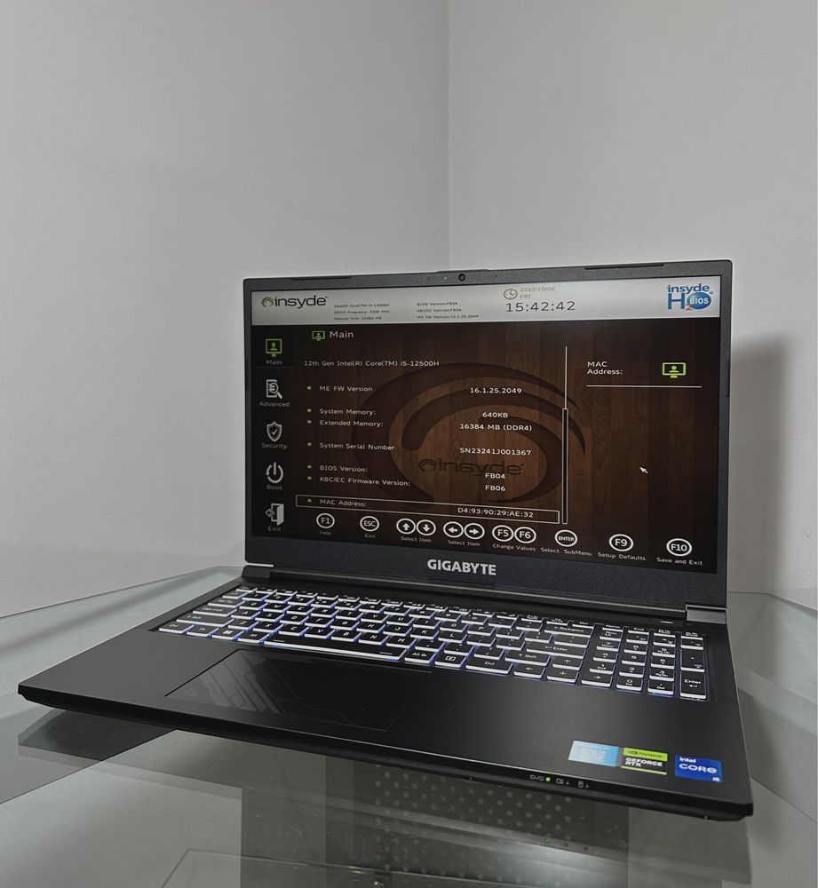 ІГРОВИЙ НОУТБУК Gigabyte G5 KF i5-12500H/16GB/512 RTX4050 144Hz: 31 999 ...