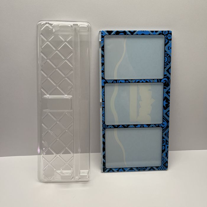 Magnetic holder Ultra-PRO na 3 karty Pokemon TCG niebieski