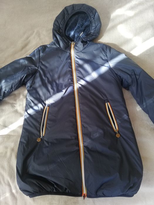 kurtka damska ocieplana dwustronna
