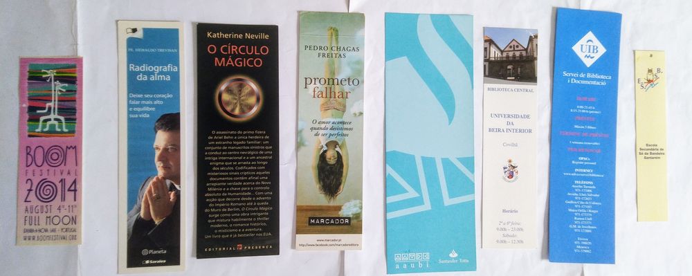 Coleção de Marcadores de livros