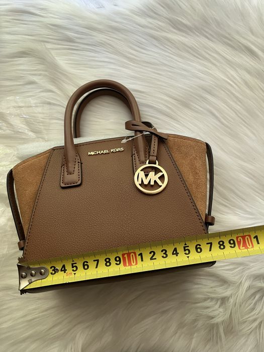Сумка Michael Kors Avril xs  Logo Top-Zip Satche майкл корс оригінал