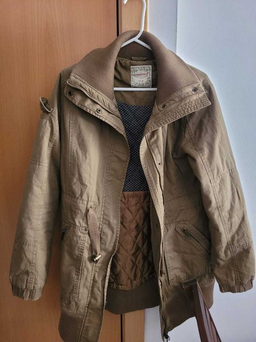 Jaqueta Longa Tipo Parca - Springfield