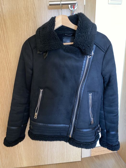 Casaco preto da zara