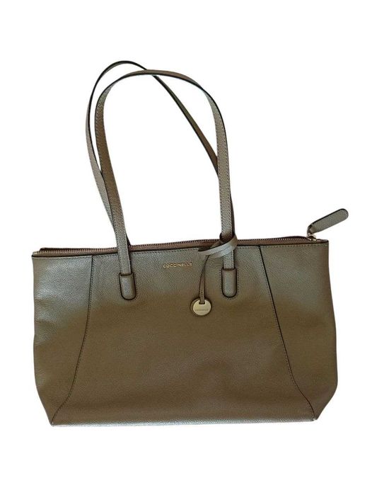 Шкіряна сумка-шоппер Coccinelle