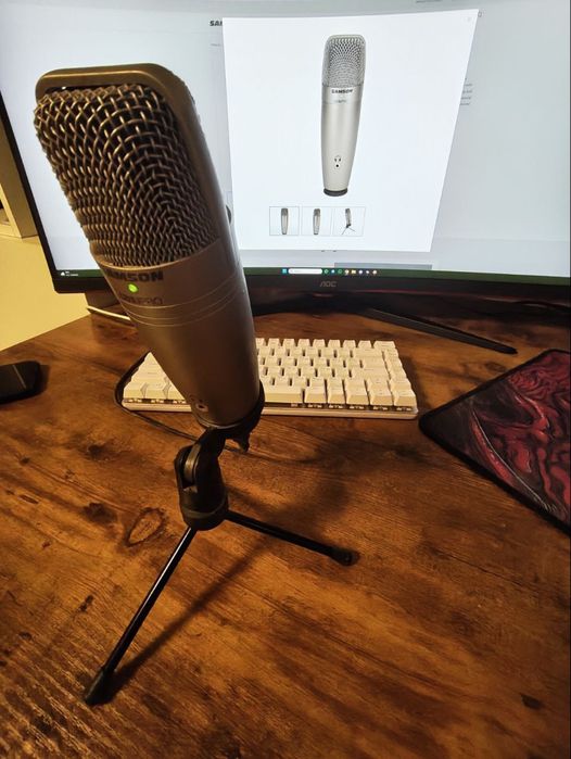 Samson C01U Pro USB Studio Condenser Microphone