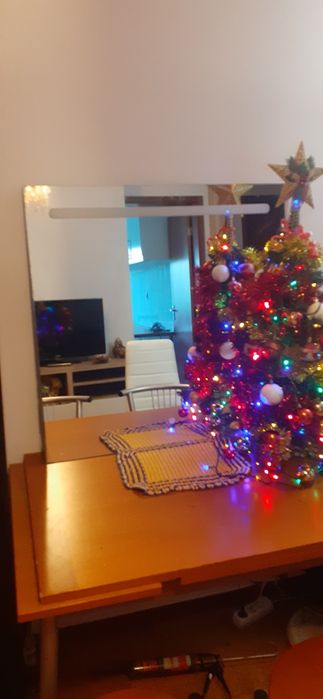 Espelho grande 80cm por 80cm