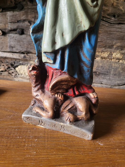 Vintage figurka Maryja Królowa Matka Boża