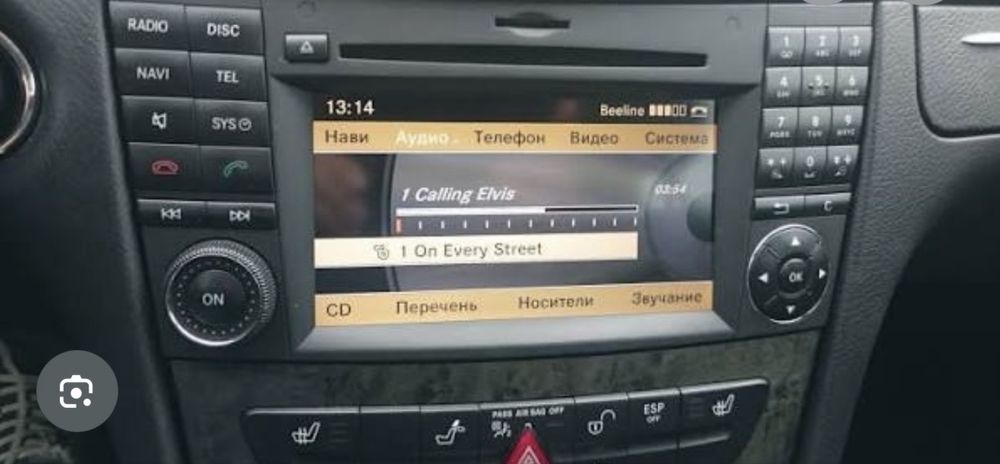 Магнитола радио comand mercedes w211 w204 w212  w163 w164 sprinter 906