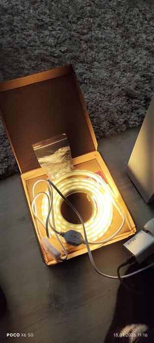 Taśma LED kolor ciepły