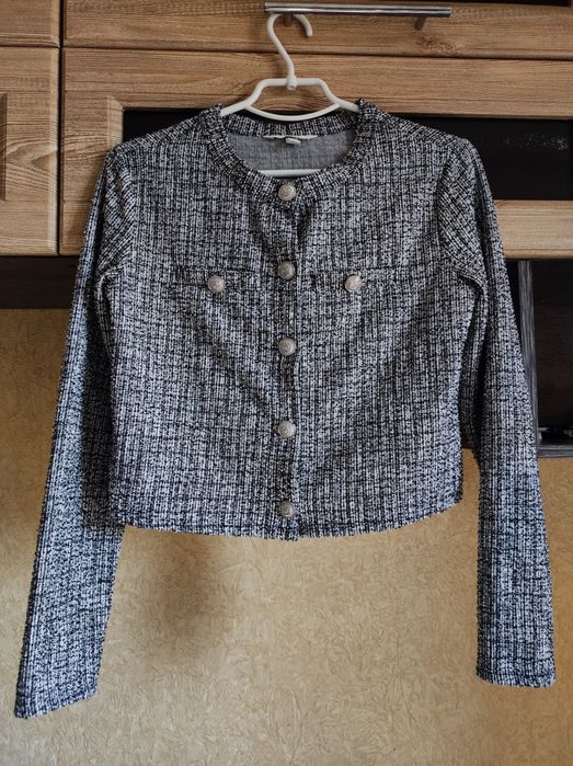 Твідовий кардиган H&M в стилі old money
