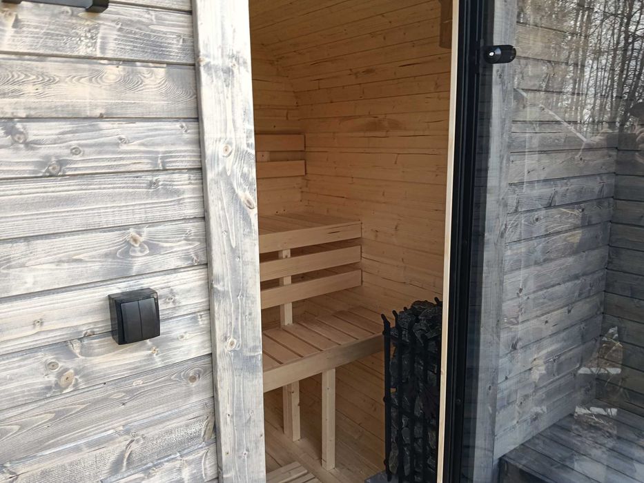 sauna ogrodowa quadro 2,35