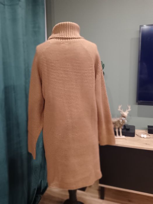 Sukienka na zimę sweterkowa golf r. M