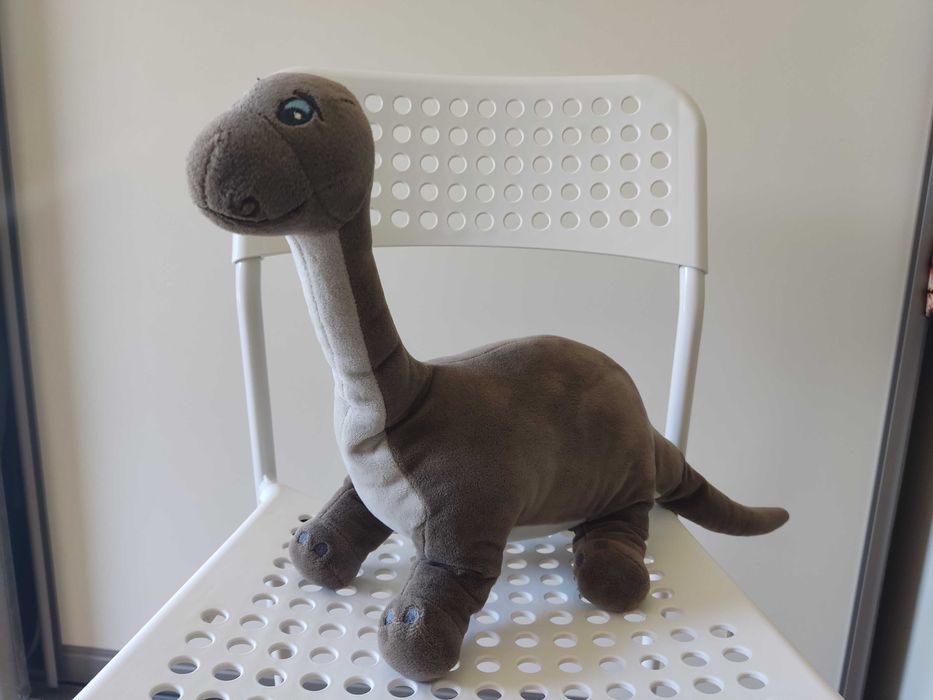 Pluszak dinozaur Brontozaur 55 cm Ikea