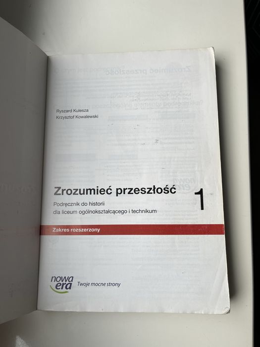 Zrozumieć przeszłość 1 podręcznik