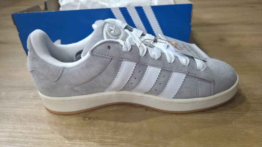 Nowe Adidasy Campus Szare Roz. 44 2/3