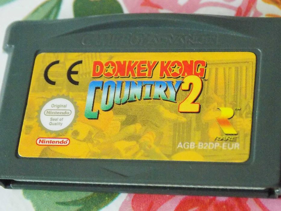 Donkey Kong Country 2 eng. na Nintendo Game Boy Advance/GBA SP, Micro!