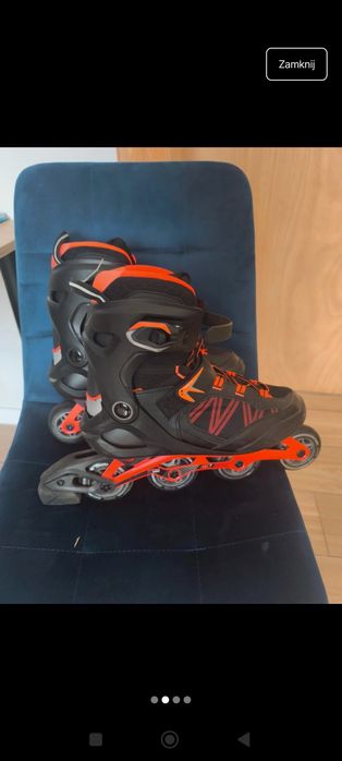 Rolki męskie oxelo fit 500 rozmiar 45 decathlon