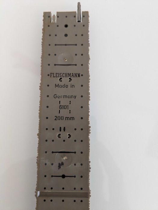 Linhas de 20cm e 10cm Fleischmann HO H0 6101 H0 6103