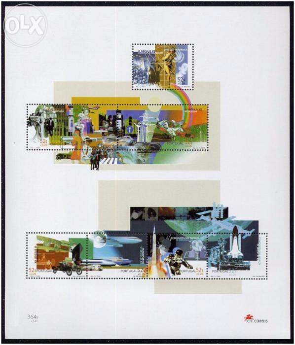 Selos - Envelope CTT "P´ra Selar o Século XX..."