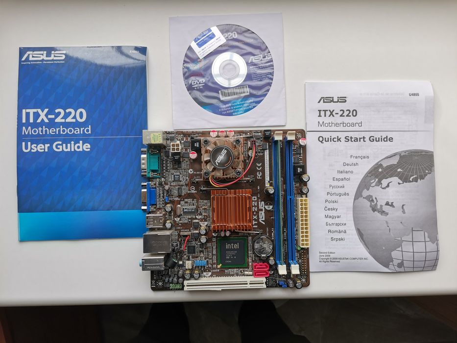 Продам материнську плату ASUS ІТХ-220