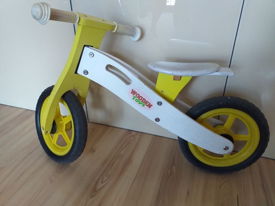 Rowerek biegowy drewniany Wooden Toys