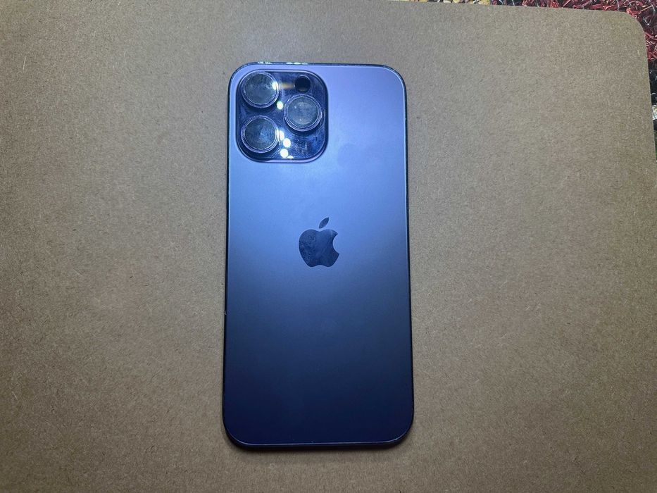 Carcaça Traseira Original iPhone 14 Pro Max (Roxo) + Bobine e Flex
