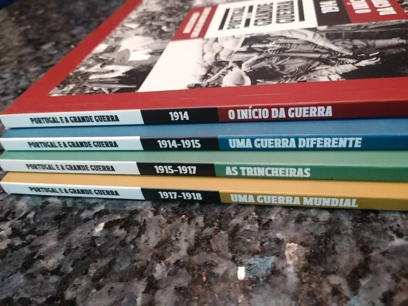 Portugal e a Grande Guerra, 1914 até 1918 (colecção completa)