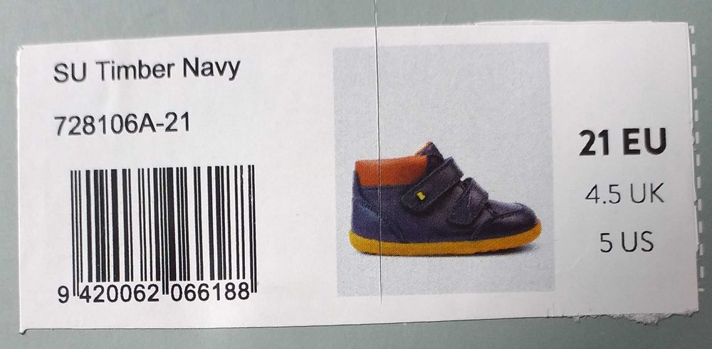 Buty Bobux Step Up Timber Navy 21 polskie 22