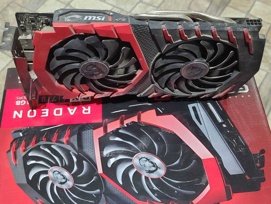 Radeon RX580 8Gb MSI идеал