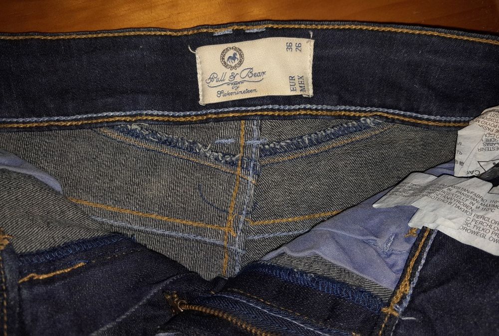 Calções ganga 36 Pull&Bear