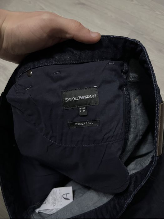 Чоловічі джинси Armani Jeans Metal Logo Denim