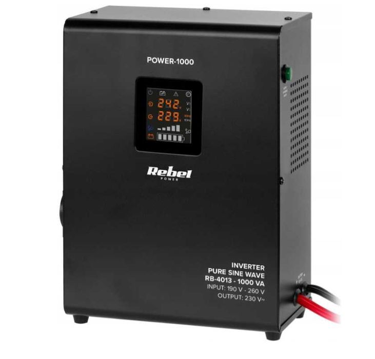 Джерело безперебійного живлення 1000W номінальна 700W REBEL  ИБП ДБЖ