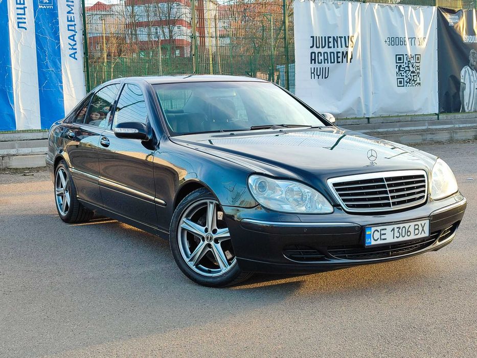 Mercedes-Benz S500(W220) facelift, 2003р. 5.0л. 7ст. автомат ВІДЕО