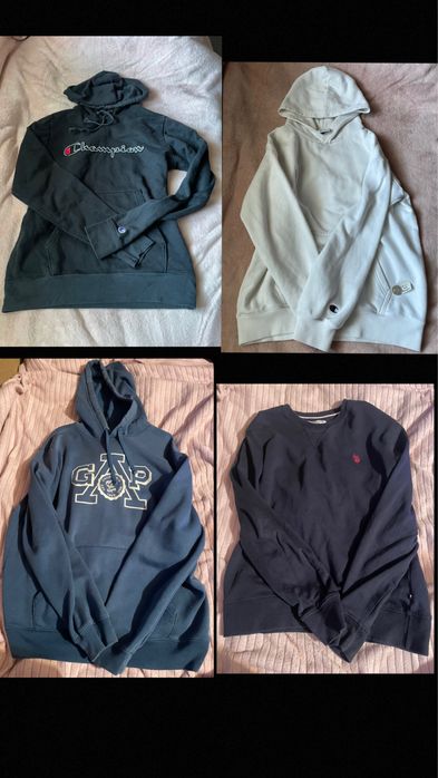кофта худак лонг gap polo champion