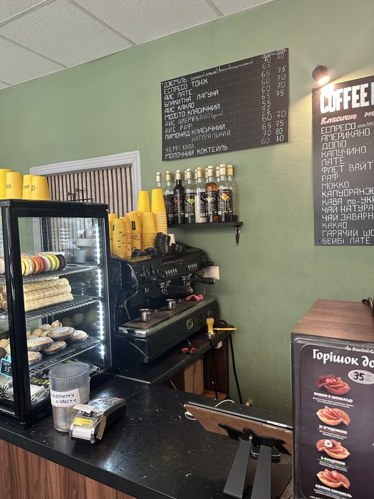 Продаж кавʼярня, стаціонар, Воскресенка.