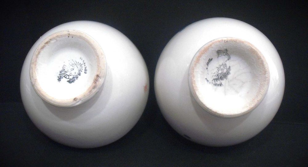 2 x Tigelas em faiança "Massarelos-Lufapo"