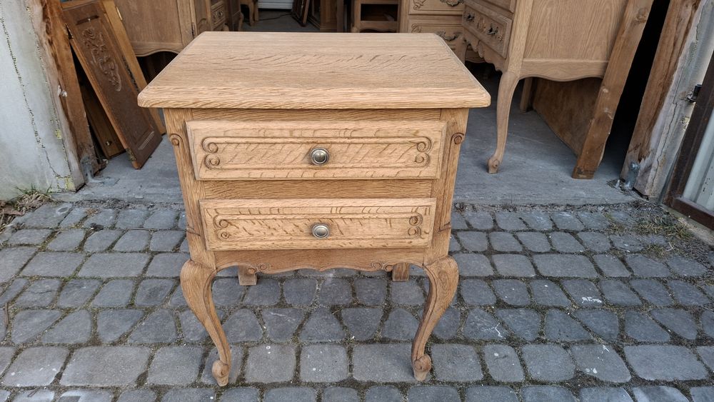 Szafka nocna ludwikowska wypiaskowana  oczyszczona