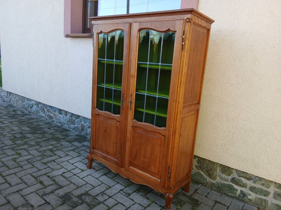 Witryna Biblioteczka Serwantka Stylowa Komoda