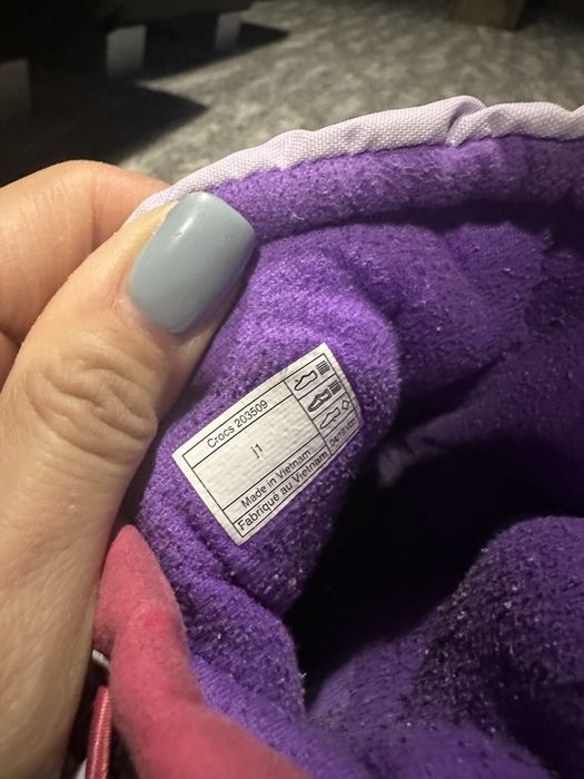 Сапожки ботінки crocs j1