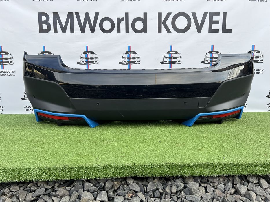 Задній бампер BMW IX Комплектний кронштейн підсилювач проводка БМВ ІХ