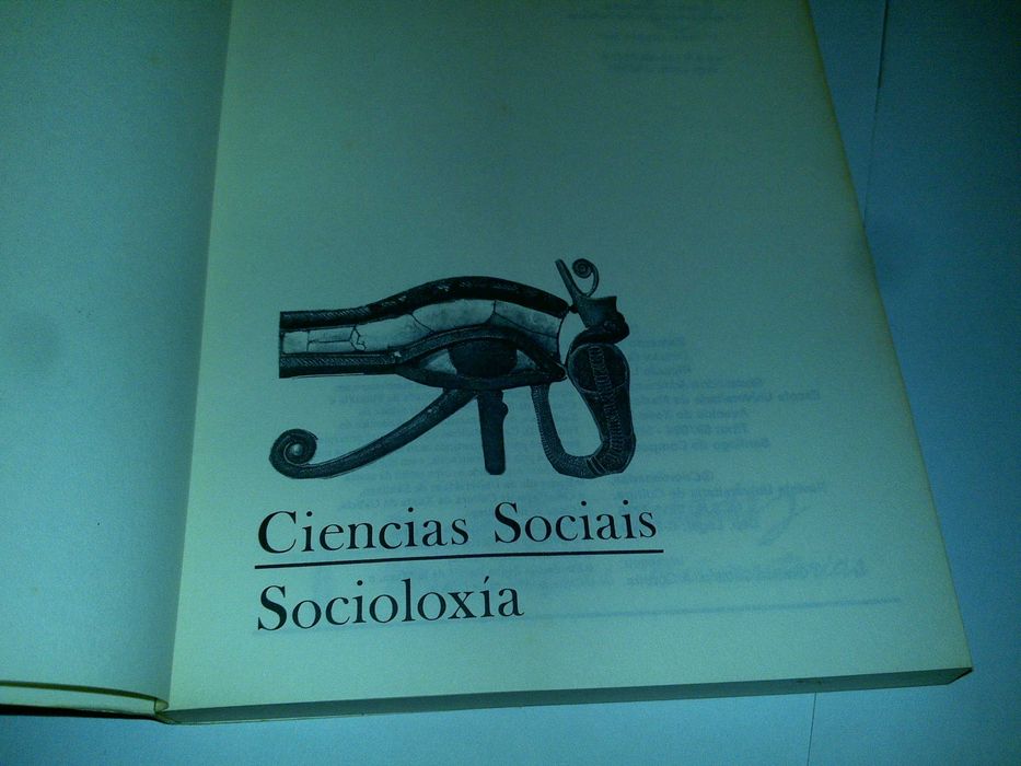 as fontes da socioloxía (xulio cabrera varela) 1ª edición 1987 livro