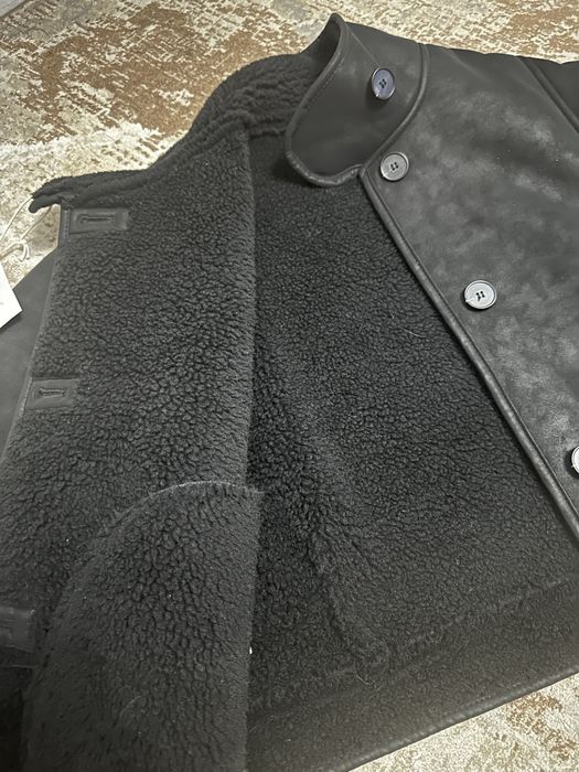 Авіатор Дублянка zara s-m чорна тренд коротка курточка