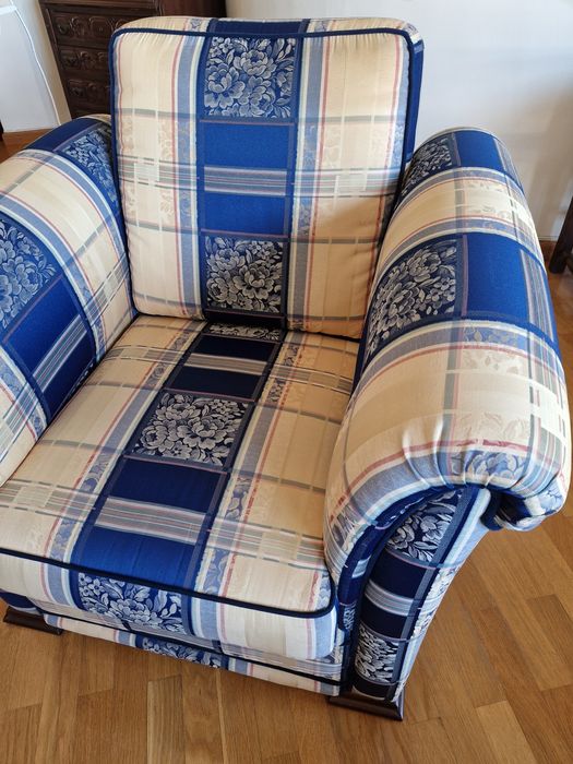 Sofá de sala de 1 lugar em óptimo estado