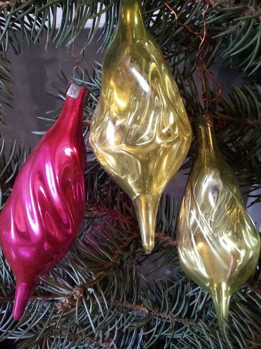 Ялинкові прикраси 60-70 років