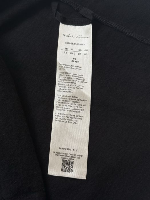 Rick Owens FW25 Sleeveless Vest