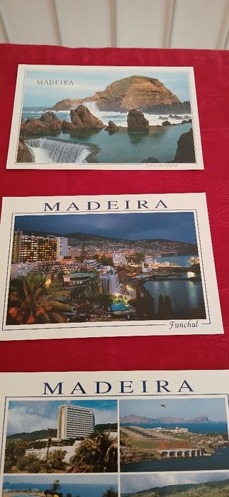 8 postais da Madeira, antigos