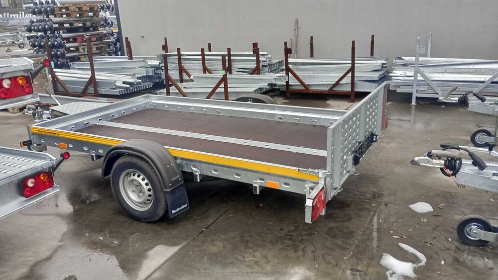 NOWA przyczepa samochodowa DMC 2700kg dwuosiowa