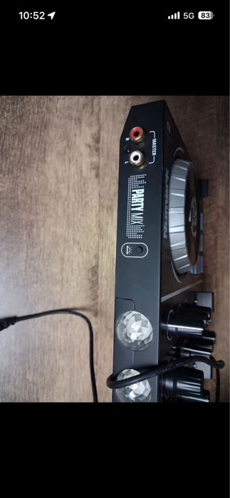 Controlador DJ mesa de mistura numark