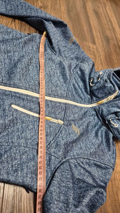 bluza kurtka softshell 4f niebieska jak nowa damska S 36 musthave C 67